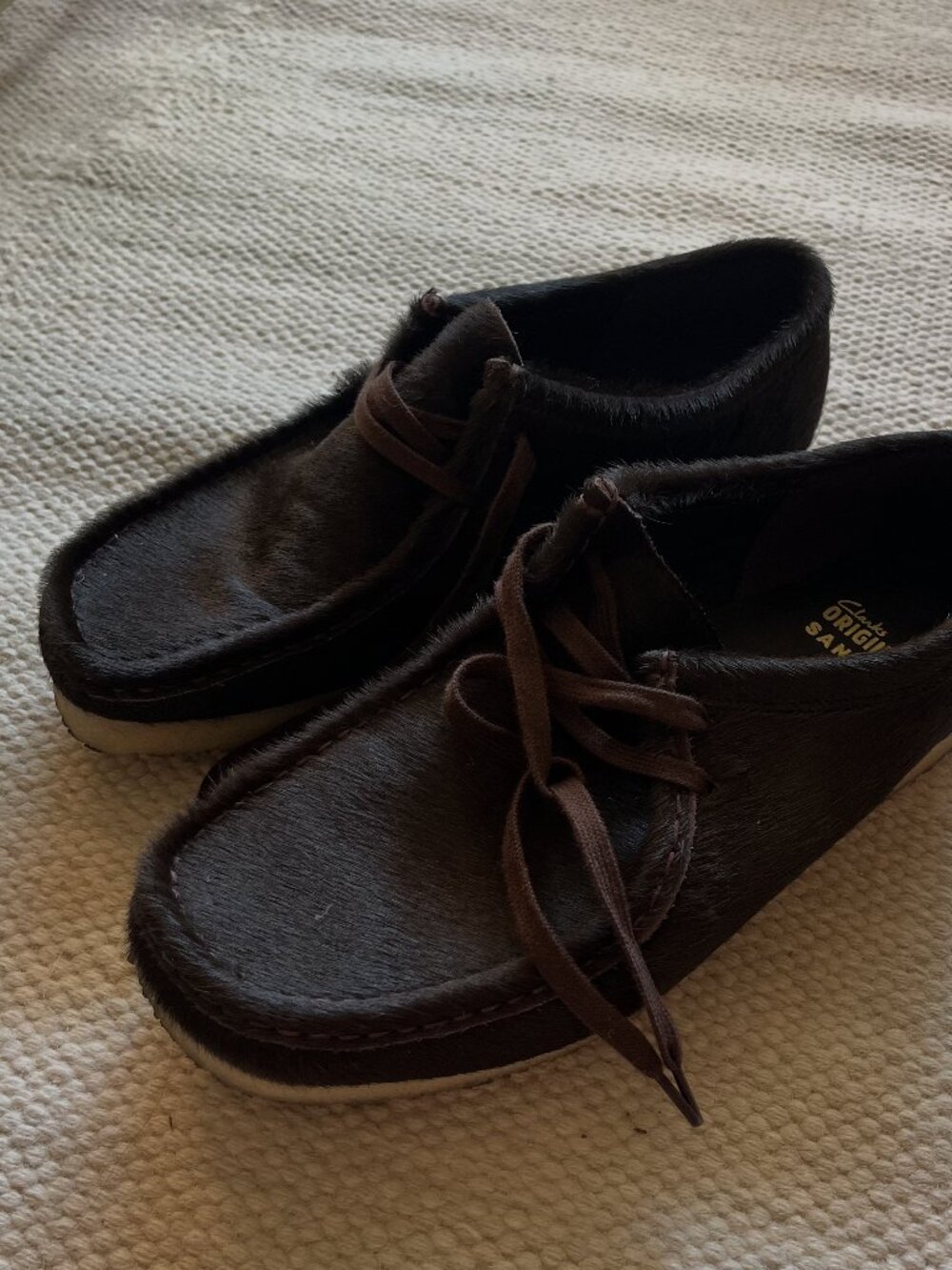 Clarks x Sandro Wallabee loafers